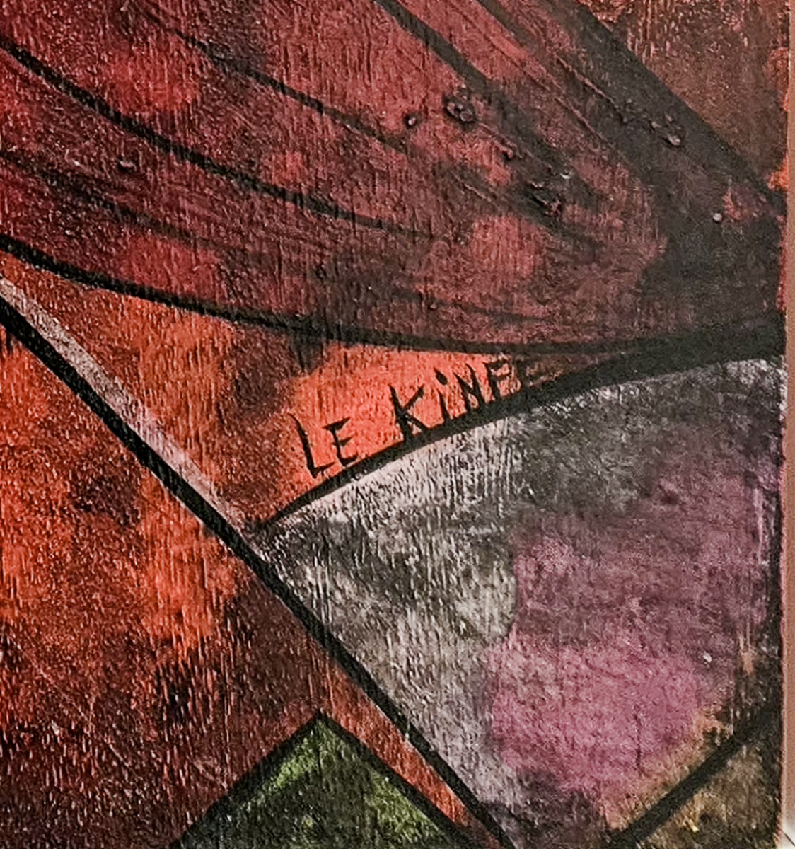 Judith Jamison - Acrylique sur bois, par Linda Le Kinff