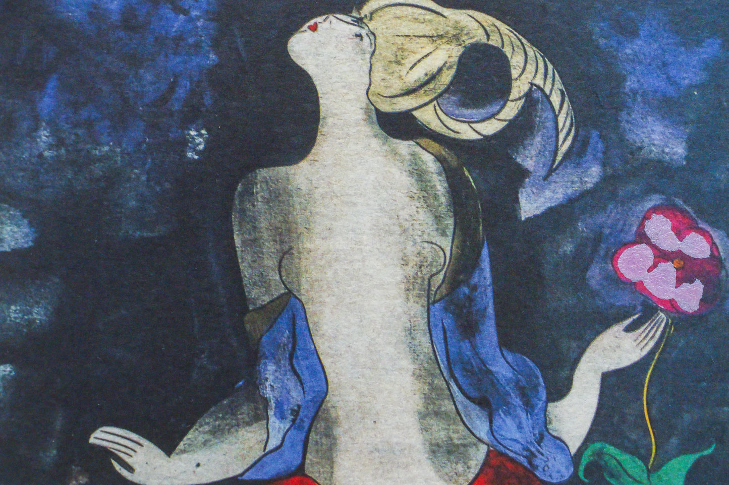 Lithographie originale Signe Astrologique Bélier