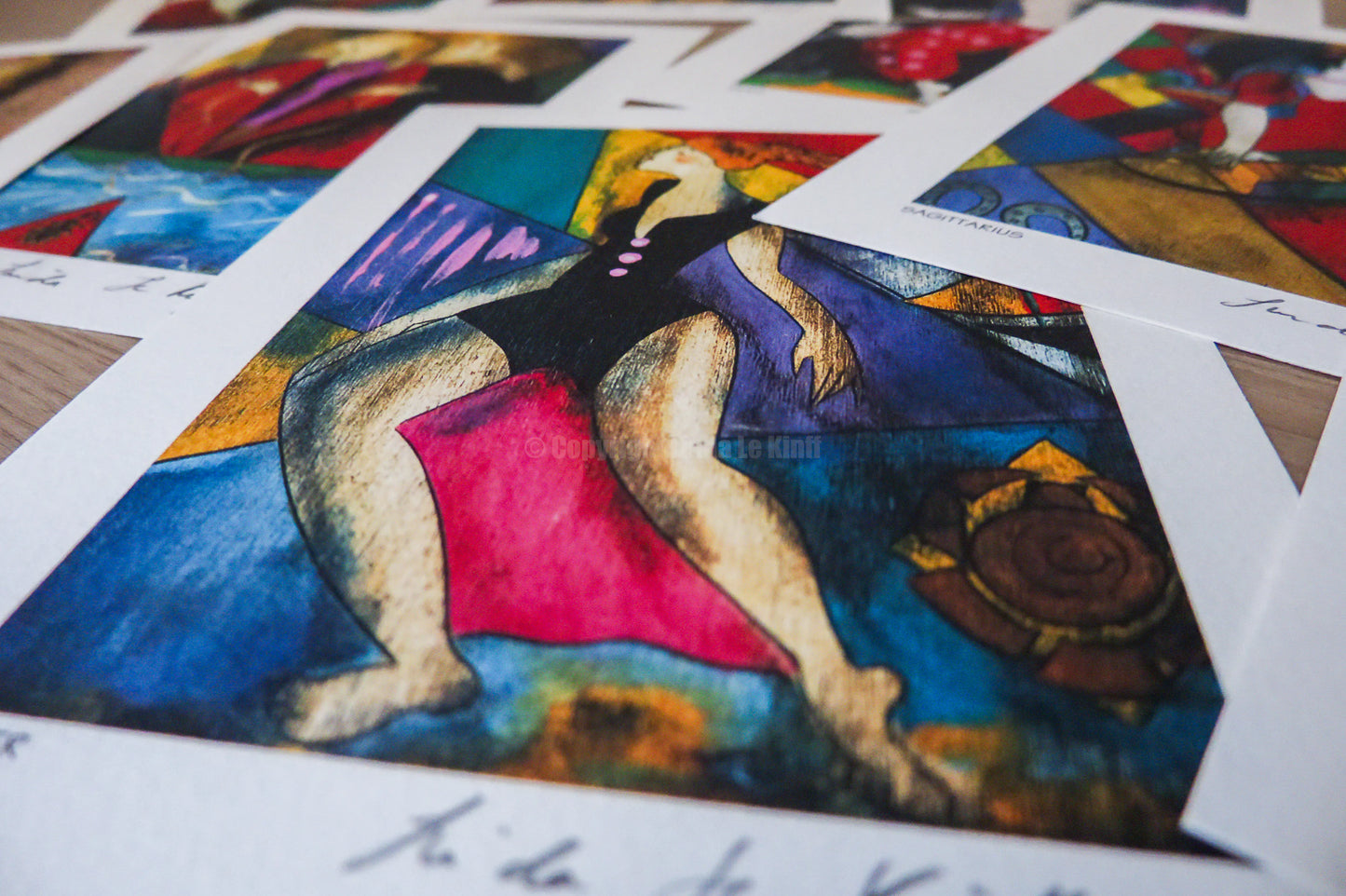 Lithographie originale Signe Astrologique Cancer