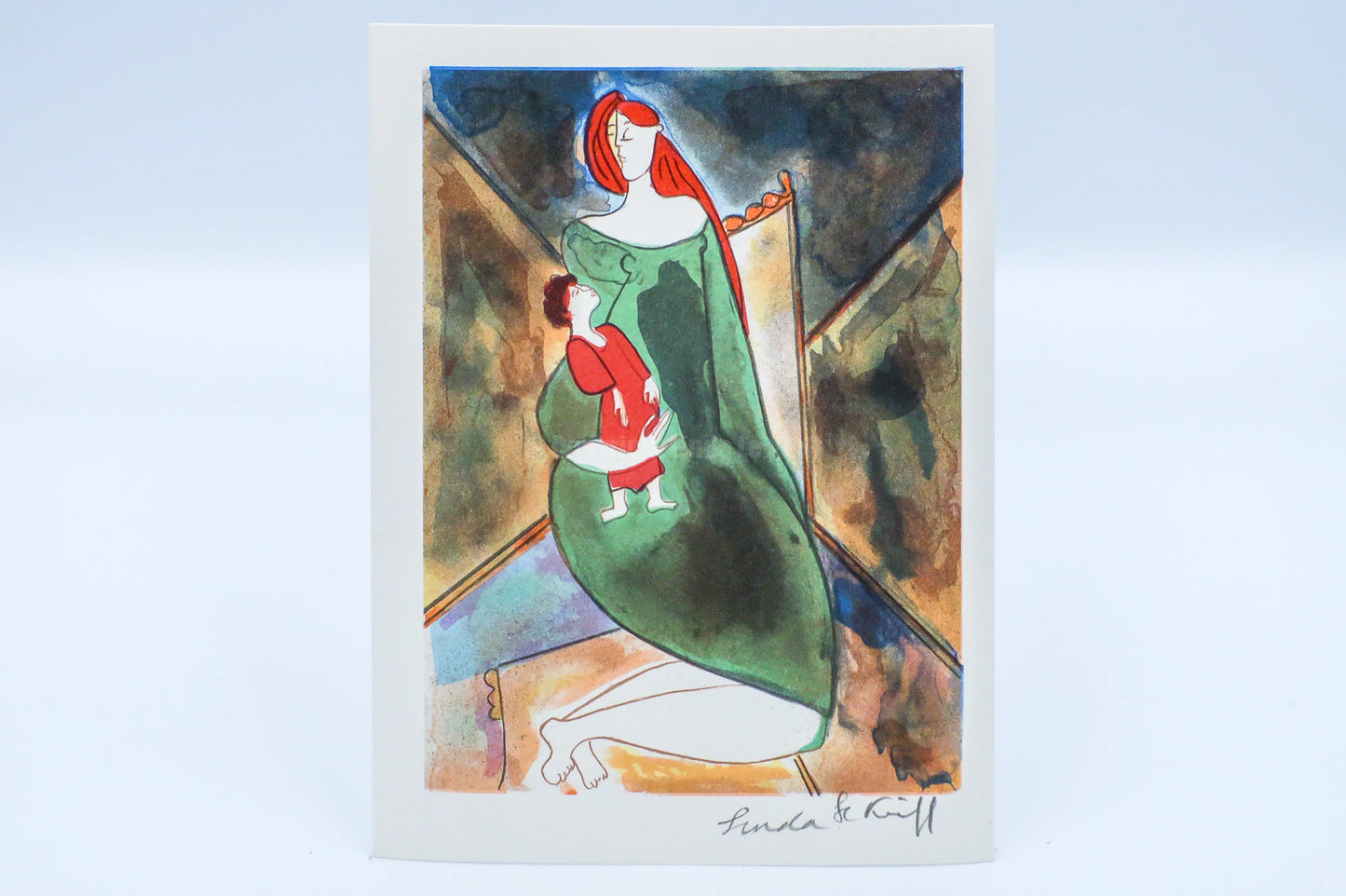 Mini lithograph No. 4 series of 16 Classics by Linda Le Kinff