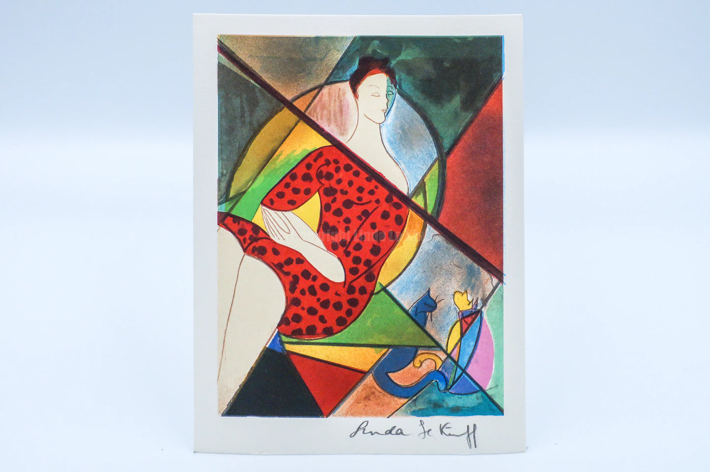 Mini lithographie N°12 série des 16 Classiques par Linda Le Kinff