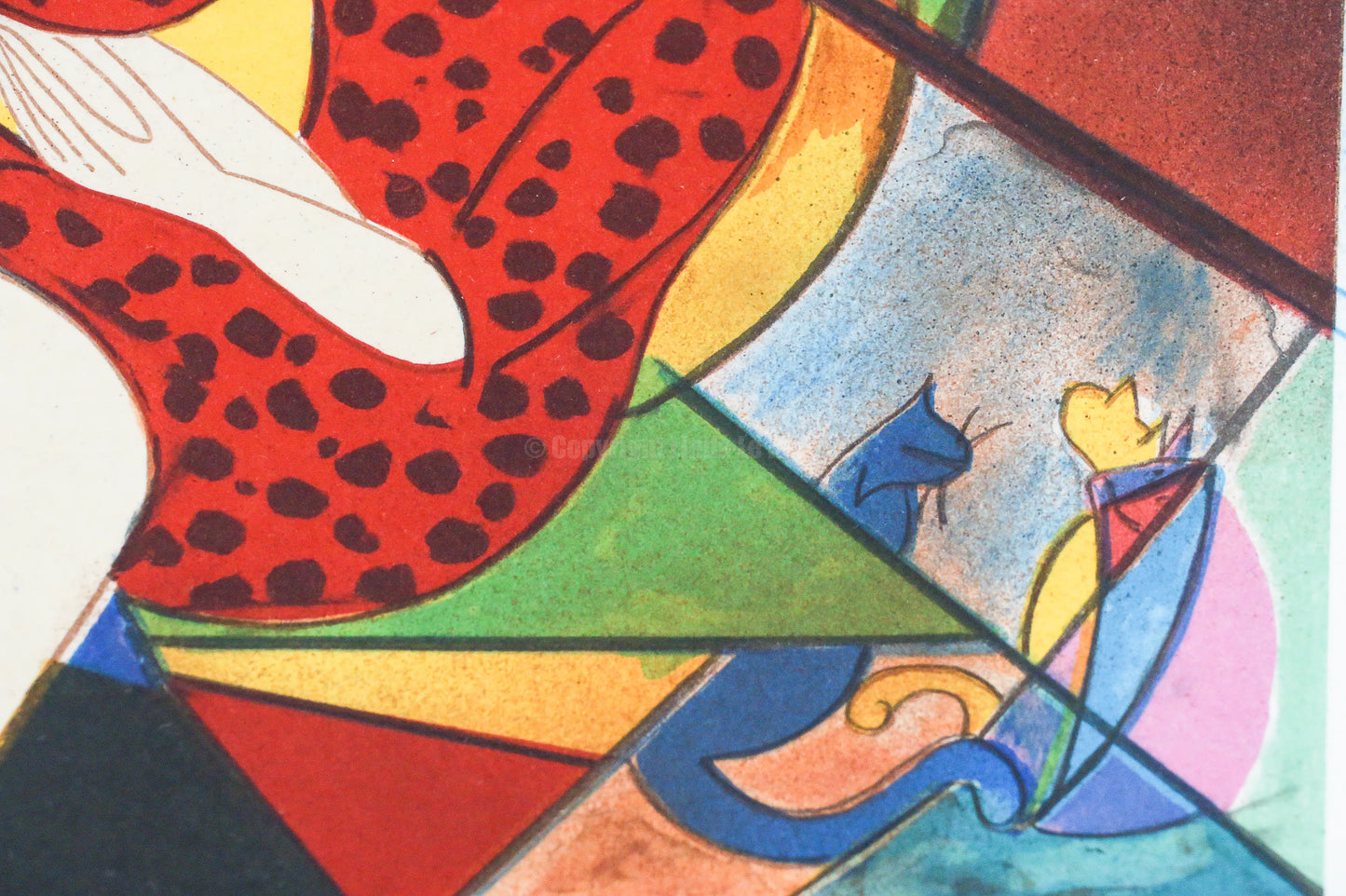 Mini lithographie N°12 série des 16 Classiques par Linda Le Kinff