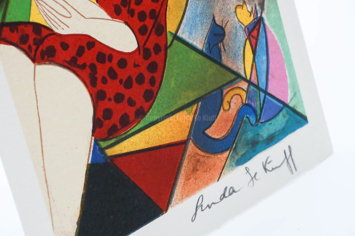 Mini lithographie N°12 série des 16 Classiques par Linda Le Kinff