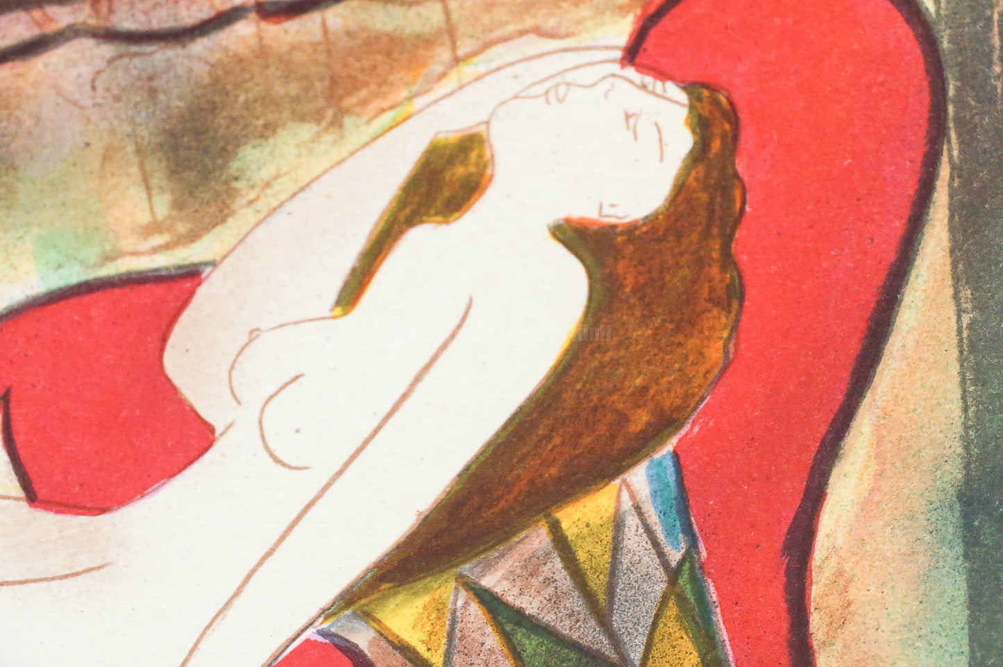 Mini lithograph No. 15 series of 16 Classics by Linda Le Kinff
