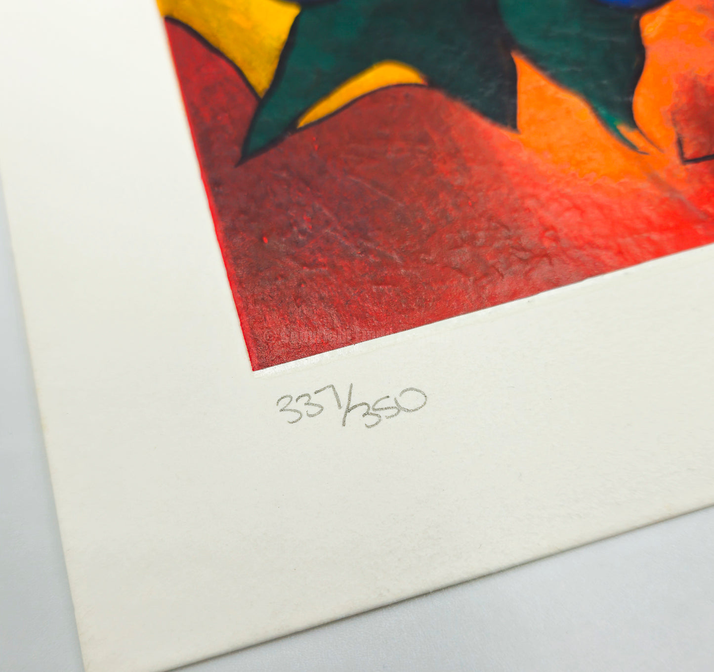 "Cythare Magique" – Screenprint by Linda Le Kinff on Arches Paper