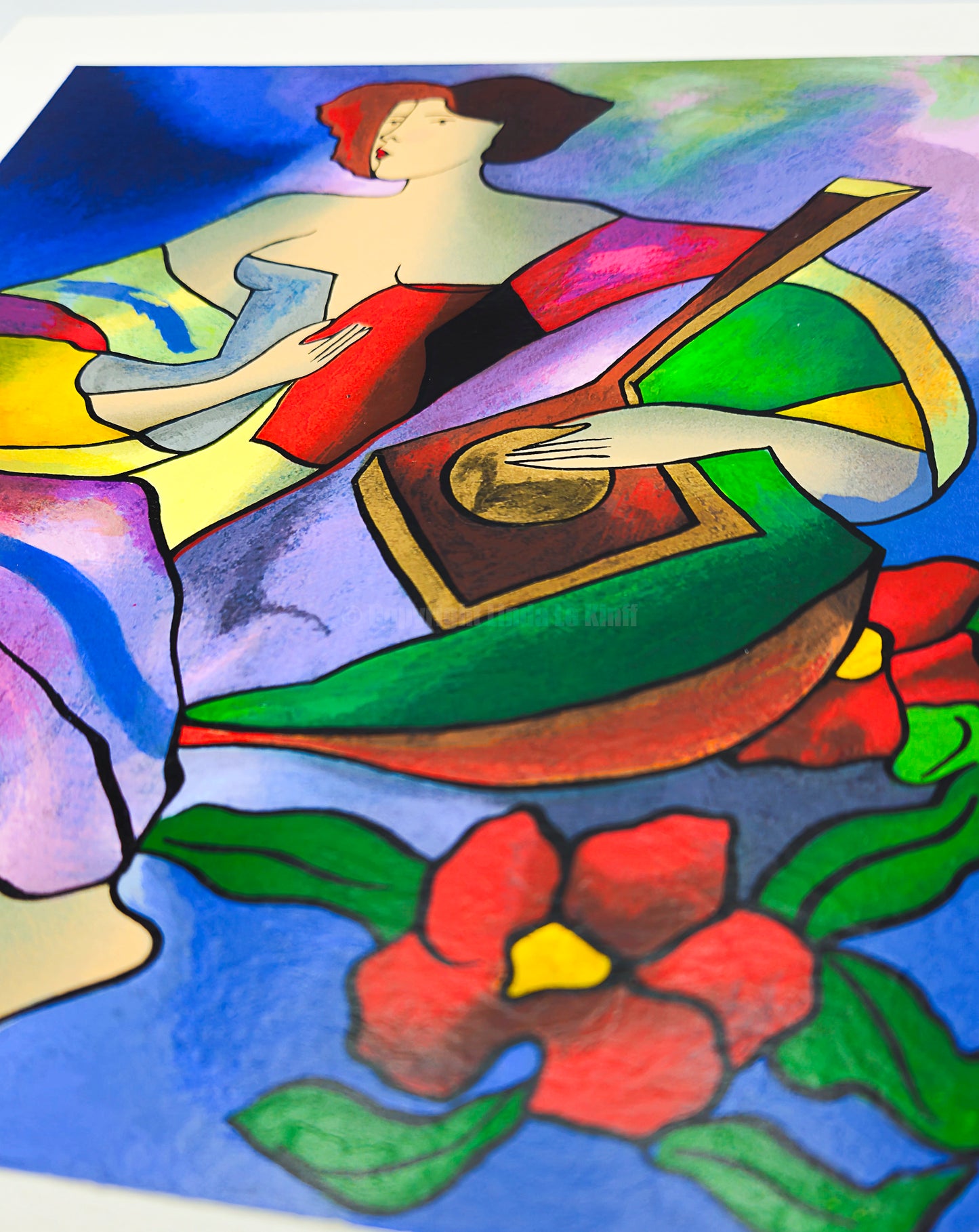 "Night of the Orient" – Screenprint by Linda Le Kinff on Arches paper