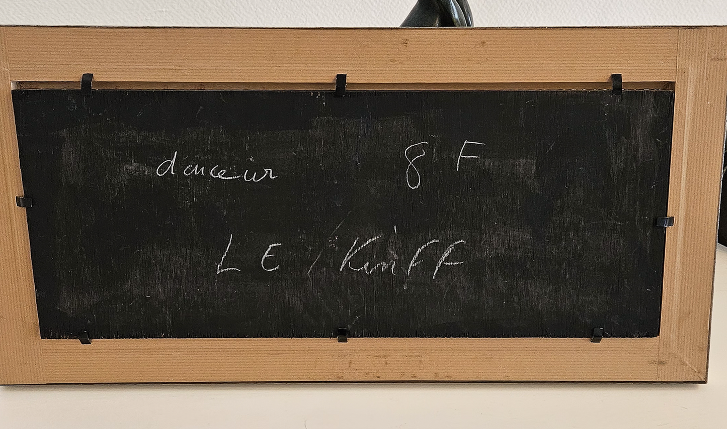 Douceur - Acrylique sur bois, par Linda Le Kinff