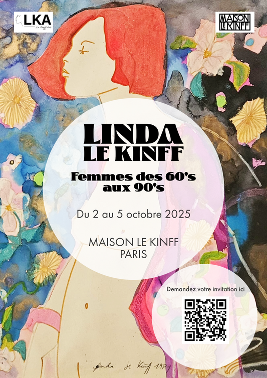Exposition Linda Le Kinff du 2 au 5 octobre à Paris