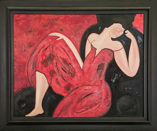 Elle - Acrylique sur toile - 1988