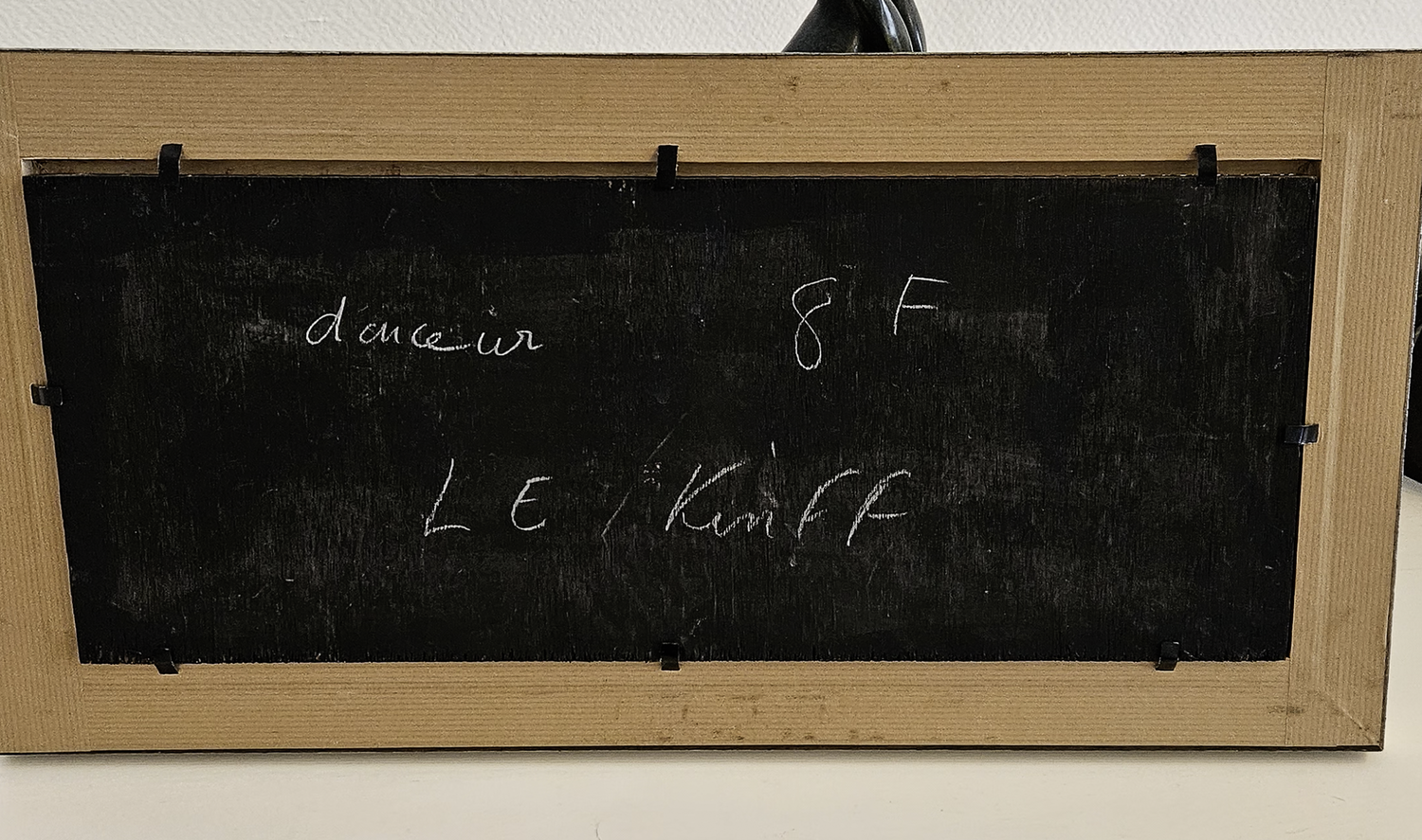 Douceur - Acrylique sur bois, par Linda Le Kinff
